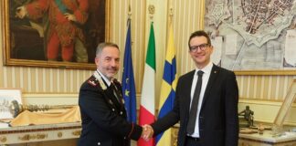Il Sindaco ha ricevuto in Municipio il Generale Scandone, nuovo Comandante della Legione Carabinieri Emilia Romagna
