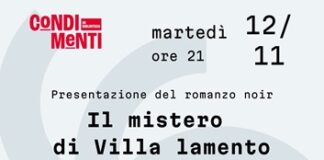 Il mistero di Villa Lamento il 12 novembre la presentazione a Castel Maggiore