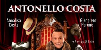 Antonello Costa in “Il Principe del Varietà” dall’1 al 3 novembre al Teatro Dehon di Bologna