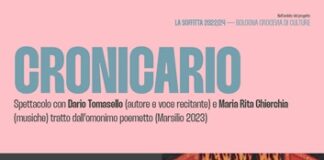 Lo spettacolo Cronicario l’11 novembre al Teatro del DAMSLab di Bologna