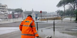Riccione attiva il Piano neve