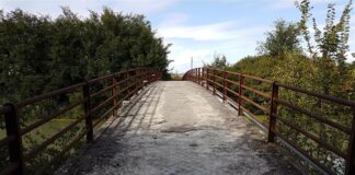 Al via la manutenzione del ponte ciclopedonale di via dell’Ansa a tutela della sicurezza della circolazione