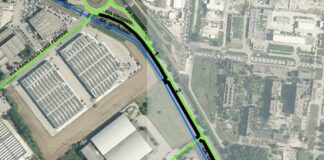 Sicurezza stradale: in via Eridano una nuova barriera sul lato del canale consortile