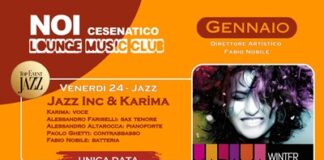 Evento di Venerdi 24 Gennaio al NOI LOUNGE MUSIC CLUB