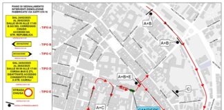 Modifiche alla viabilità in strada Saffi e borgo del Correggio per demolizione edificio