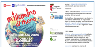Anche Piacenza “s’illumina di meno” per la sostenibilità e il risparmio energetico