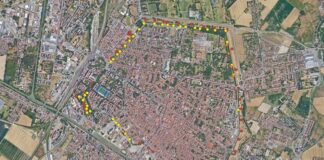 Cestini, rinnovati i contenitori sul percorso delle Mura di Ferrara