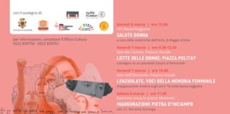 A Guastalla tante iniziative per celebrare il ruolo della donna nella storia e nella società