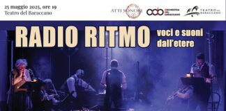 RADIO RITMO domenica 25 maggio al Teatro del Baraccano