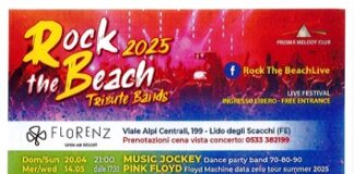 Continua la musica al “Rock the Beach” con i grandi successi delle tribute band