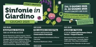 La Maratona di Bande accende “Sinfonie in Giardino” al parco Giordano Bruno