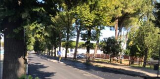 Viale Roma. rifatto l’intero asfalto a tempo di record