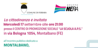Estensione della rete fognaria di Montalbano: incontro informativo con i cittadini