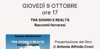 “Tra sogno e realtà”: nel libro di Antonio Alfredo Croci una variegata antologia di temi nella nebbiosa provincia ferrarese