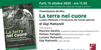 Il 13 ottobre presentazione del libro “La terra nel cuore”