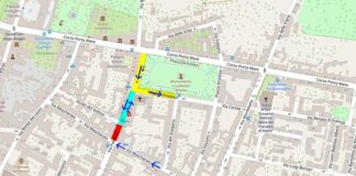 In via Palestro modifiche temporanee alla viabilità per lavori di allaccio idrico