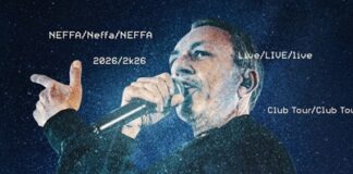 Neffa: “CLUB TOUR 2026 – UNIVERSO NEFFA” il 22 marzo a Bologna @ Estragon Club