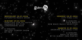 Gallery16 Bologna: Prossimi eventi