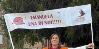 Emanuela Gardin, tedofora ambasciatrice di Andos Ferrara