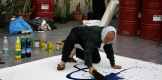 Alla Galleria del Ridotto inaugura la mostra ‘Il Gutai’ dedicata a due artisti giapponesi Shozo Shimamoto e Yasuo Sumi (FOTO)