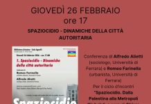 ‘Spaziocidio’: con Alfredo Alietti e Romeo Farinella riflessioni sulle ‘Dinamiche della città autoritaria’