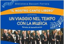 Alla Bassani ‘Un viaggio nel tempo con la musica’ assieme al coro ‘Il Nostro Canto Libero’