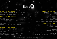 Gallery16 Bologna: Prossimi eventi