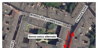 Temporanee modifiche alla circolazione stradale in via Saffi