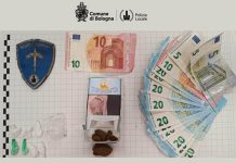 Sicurezza urbana, due uomini arrestati per spaccio dalla Polizia Locale in piazza XX Settembre