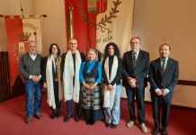 Il Sindaco Sadegholvaad riceve, in residenza comunale, Thinley Chukky, rappresentante del Dalai Lama in Europa