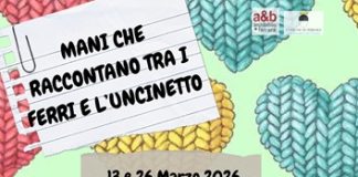 Mani che raccontano tra i ferri e l’uncinetto: alla Luppi continuano anche a marzo gli appuntamenti con la creatività