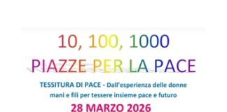 “10, 100, 1000 Piazze per la Pace”, domani in piazza Nettuno la manifestazione