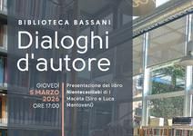 “Dialoghi d’autore”: alla Bassani i Macéta con la loro raccolta poetica “Nientecasillabi”