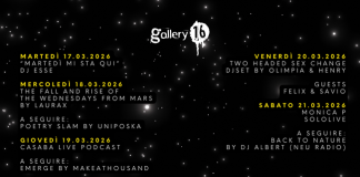 Gallery16 Bologna: Prossimi eventi