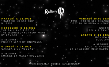 Gallery16 Bologna: Prossimi eventi