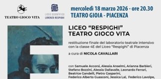Il 18 marzo ore 20.30 “E SE… Enea e Didone” esito del laboratorio teatrale intensivo con la classe 4E del Liceo “Respighi” a Piacenza