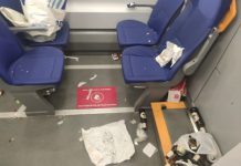 Trasporti. Atti vandalici sul treno 2463 Milano-Reggio Emilia