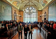 Gli auguri pasquali del vescovo, monsignor Enrico Solmi, in Municipio