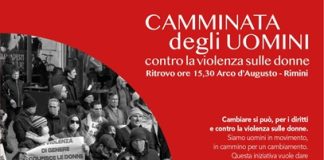 Sabato a Rimini la quinta Camminata degli uomini contro la violenza sulle donne