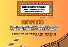 Cinespresso 2026: proiezione e premiazione corti il 29 marzo presso la ZolAuditorium