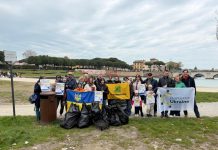 Evento green a Rimini: clean-up con la comunità ucraina