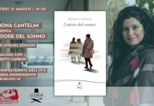 “L’odore del sonno” di Simona Cantelmi domani la presentazione a Bologna