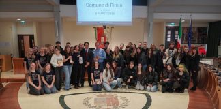 Da Goslar a Rimini: studenti tedeschi accolti nella Sala del Consiglio comunale dall’assessore Morolli