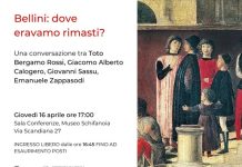 “Bellini, dove eravamo rimasti?”: un dialogo promosso dall’Istituto di Studi Rinascimentali a Palazzo Schifanoia