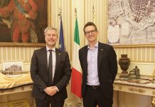 Il Sindaco Michele Guerra incontra il Sindaco di Lucca Mario Pardini