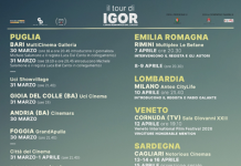 IGOR. L’eroe romantico del calcio il 7 aprile al Multiplex Le Befane di Rimini