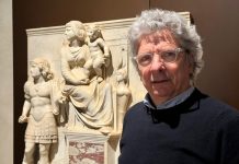 Delicata movimentazione aerea di due capolavori nel nuovo allestimento del percorso permanente del museo Schifanoia