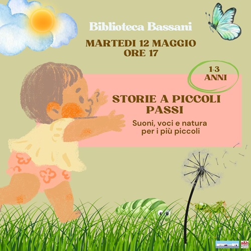 Storie a piccoli passi: alla Bassani voci, suoni e colori della primavera per i più piccoli