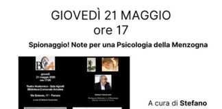“Spionaggio!”: da Stefano Caracciolo “Note per una psicologia della menzogna”