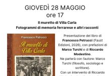 “Il muretto di Villa Carla”: nel libro di Francesco Petrucci fotogrammi di memoria ferrarese e altri racconti
